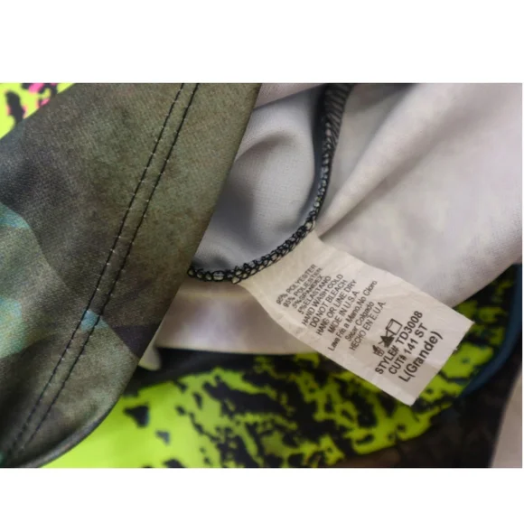 TIC TOC (NWOT) Neon Multicolor Dress - Picture 9 of 9